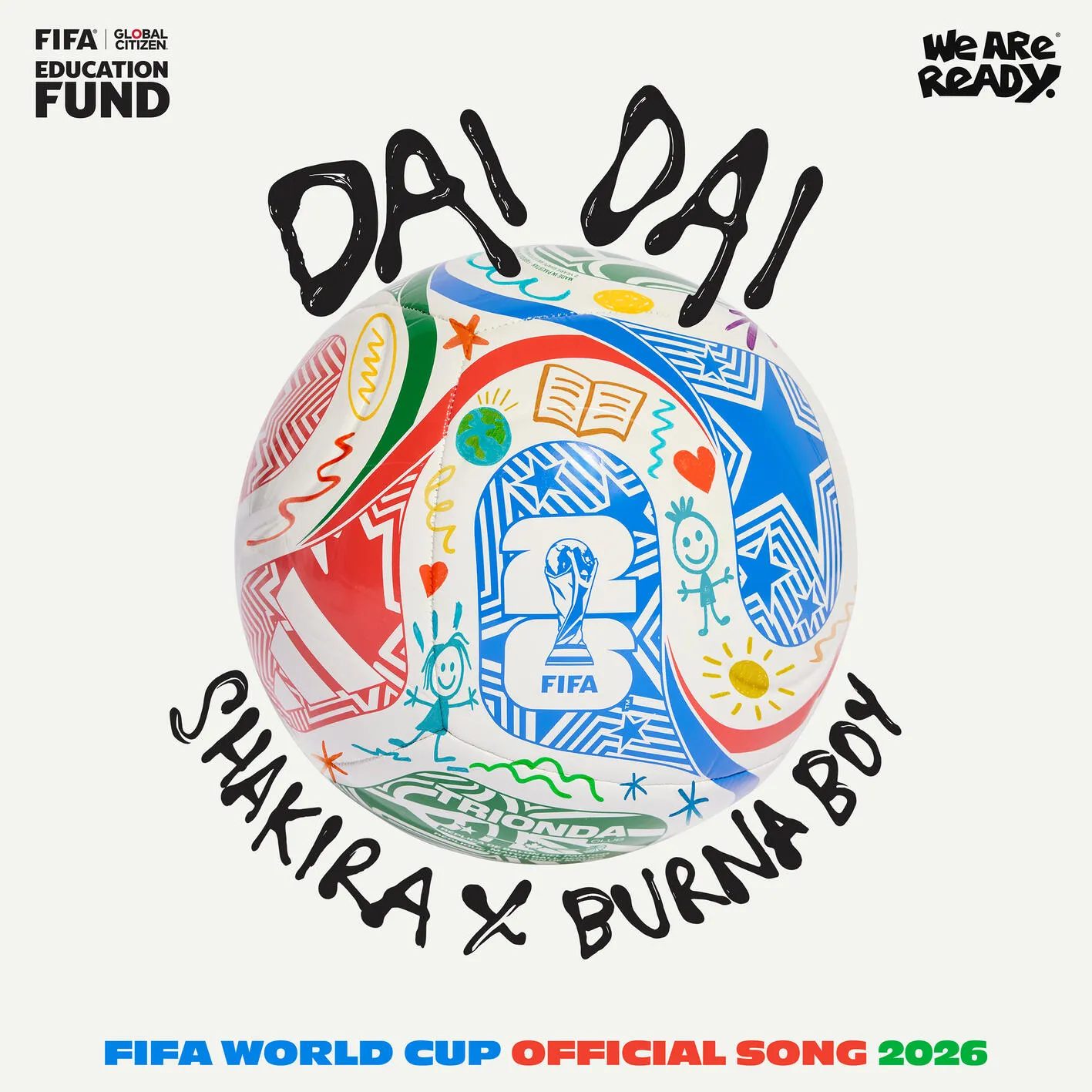 Shakira – Dai Dai world cup song ft Burna Boy